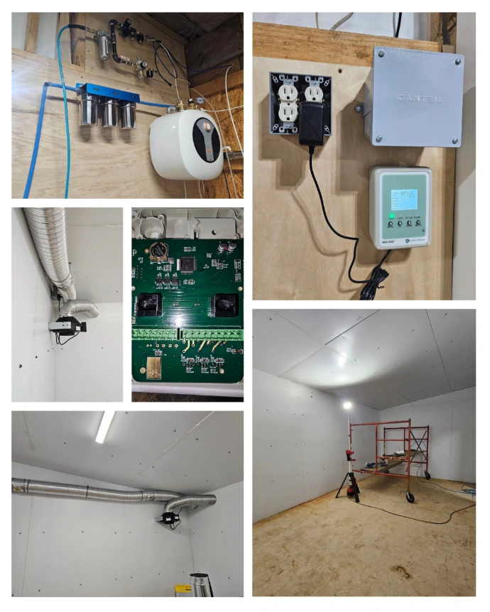 Grow chamber build